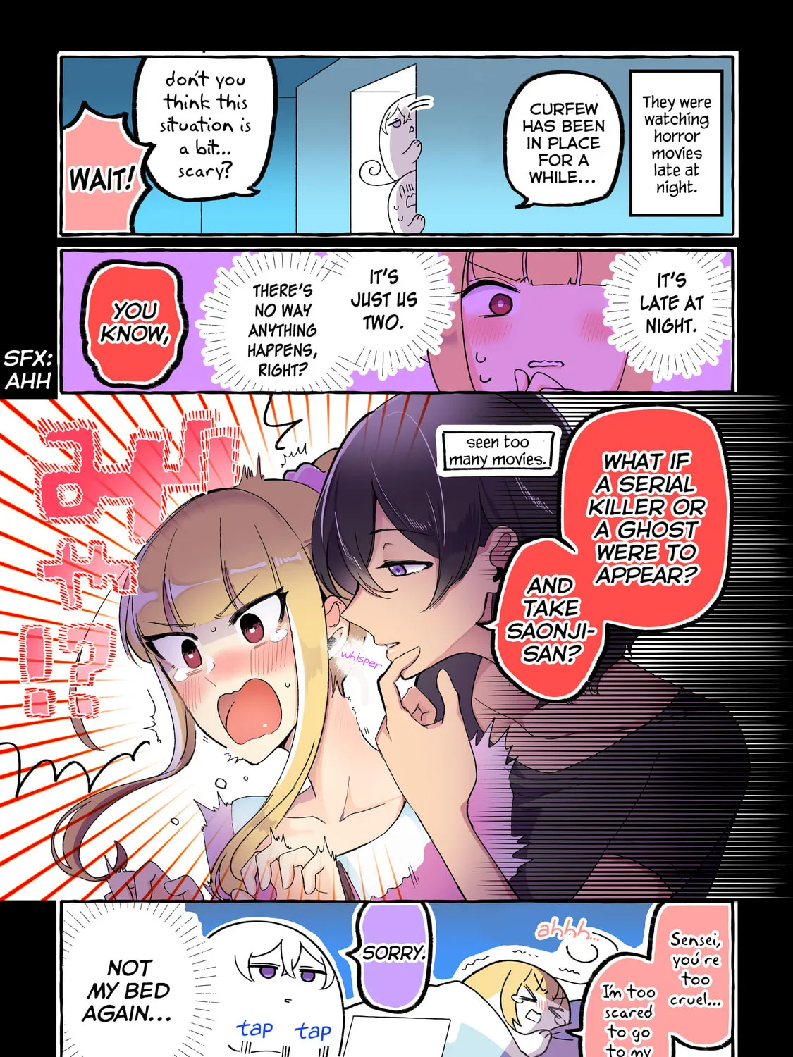 The Results of My Author/Classmate Discovering My Yuri Obsession Chapter 52.1 page 8 - 