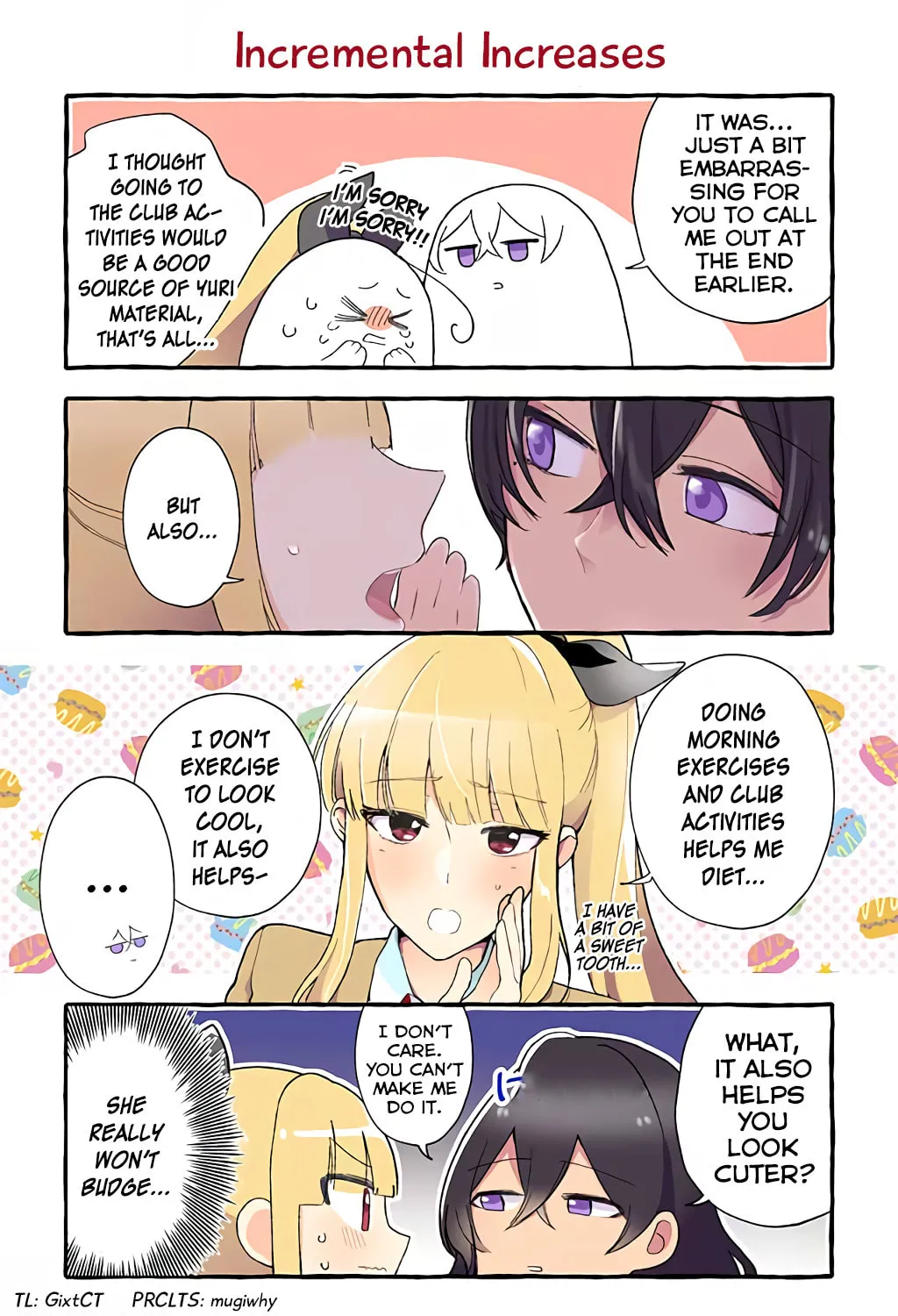 The Results of My Author/Classmate Discovering My Yuri Obsession Chapter 52 page 1 - 