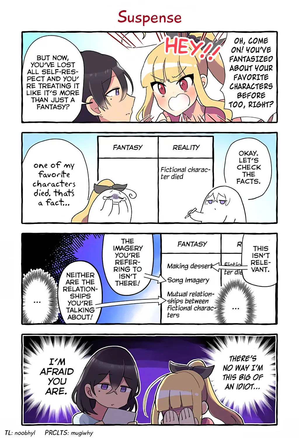 The Results of My Author/Classmate Discovering My Yuri Obsession Chapter 56 page 1 - 