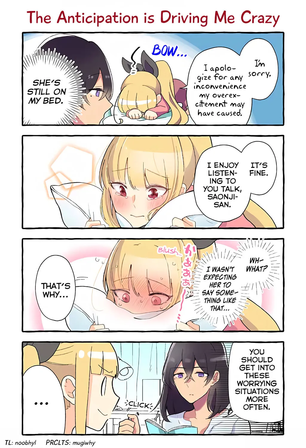 The Results of My Author/Classmate Discovering My Yuri Obsession Chapter 57 page 1 - 