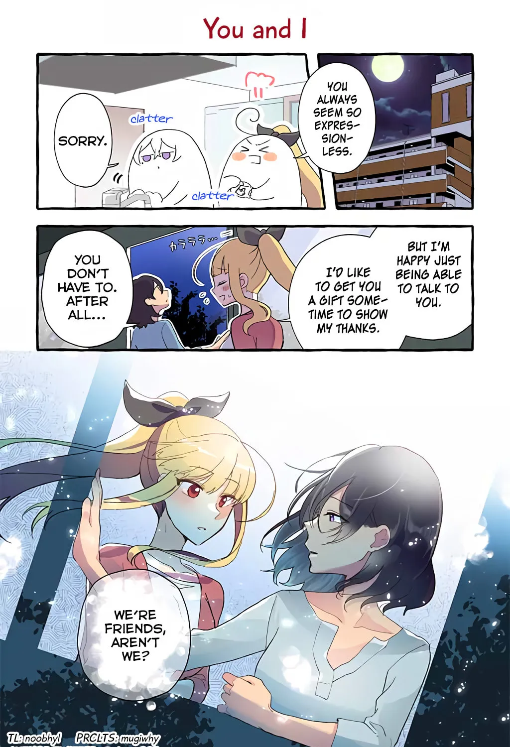 The Results of My Author/Classmate Discovering My Yuri Obsession Chapter 58 page 1 - 