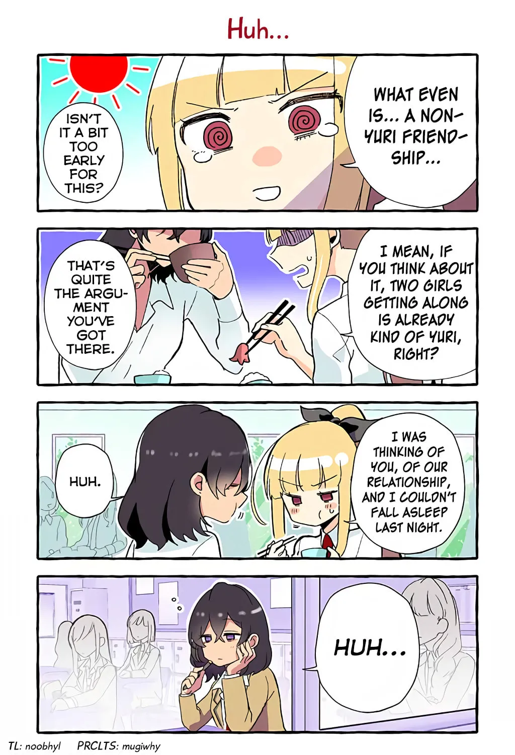 The Results of My Author/Classmate Discovering My Yuri Obsession Chapter 61 page 1 - 