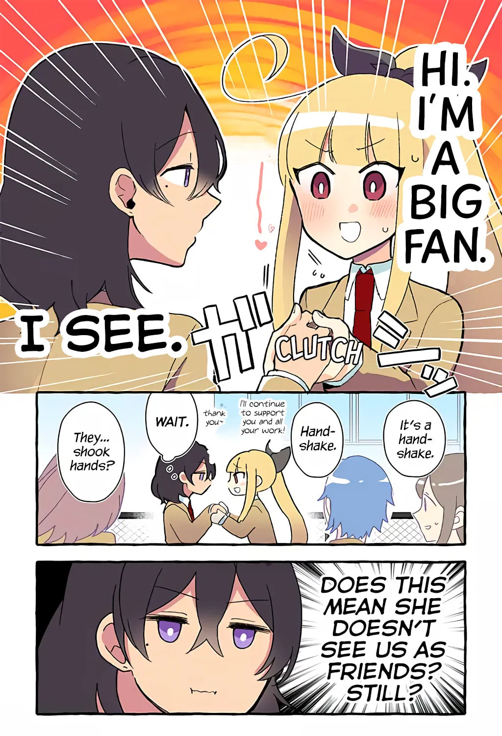 The Results of My Author/Classmate Discovering My Yuri Obsession Chapter 64 page 3 - 