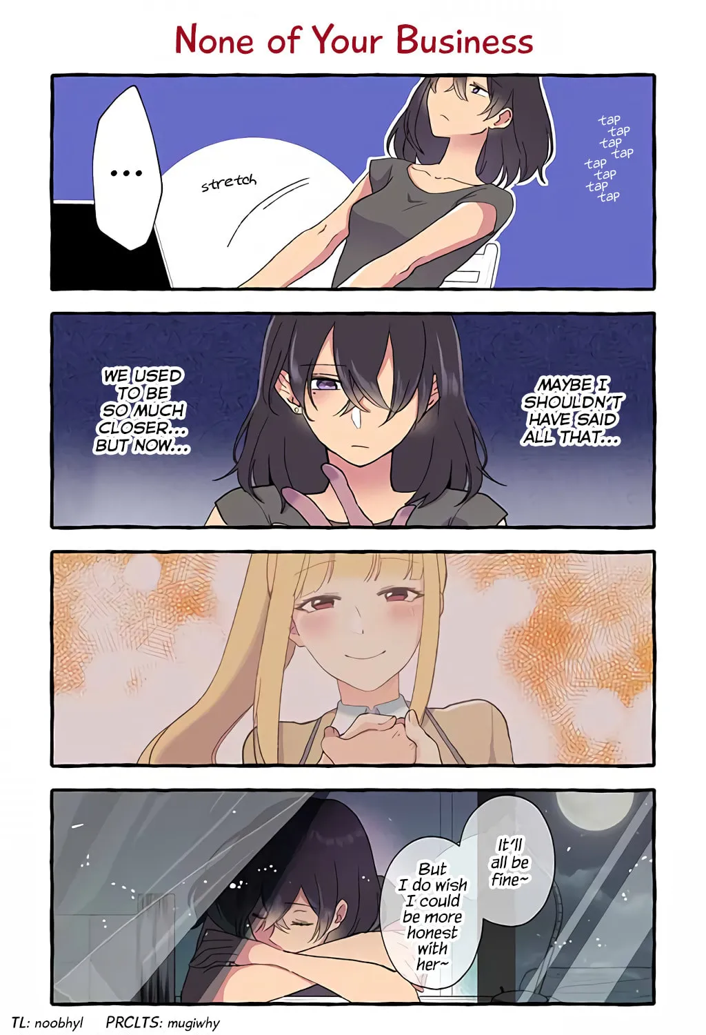 The Results of My Author/Classmate Discovering My Yuri Obsession Chapter 65 page 1 - 