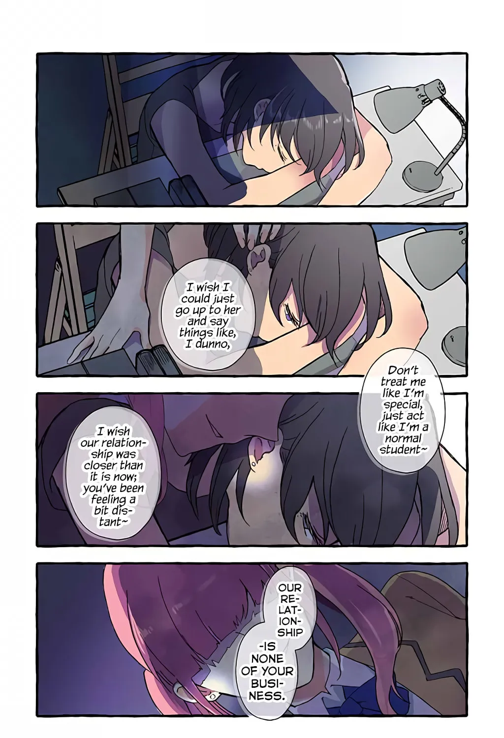 The Results of My Author/Classmate Discovering My Yuri Obsession Chapter 65 page 3 - 