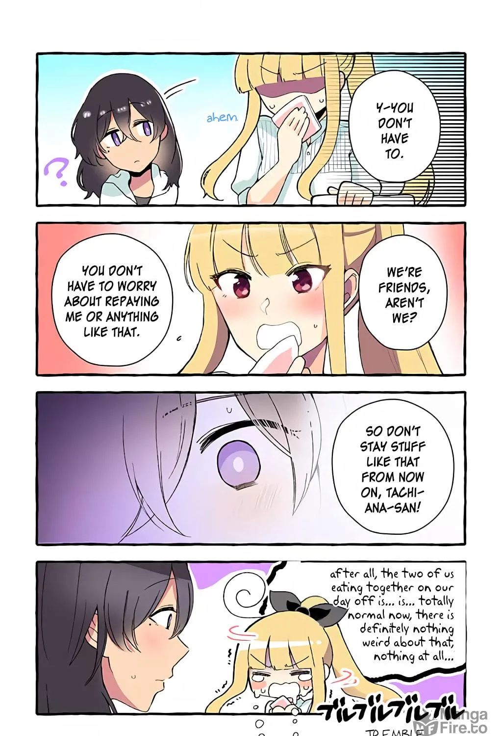 The Results of My Author/Classmate Discovering My Yuri Obsession Chapter 68 page 5 - 