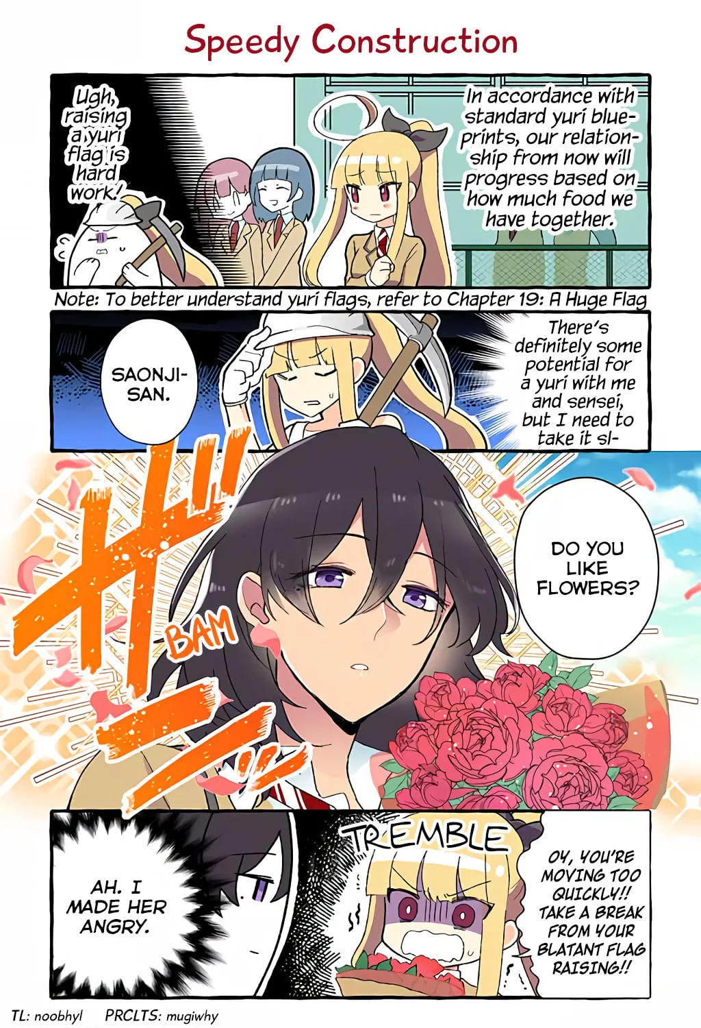 The Results of My Author/Classmate Discovering My Yuri Obsession Chapter 69 page 1 - 