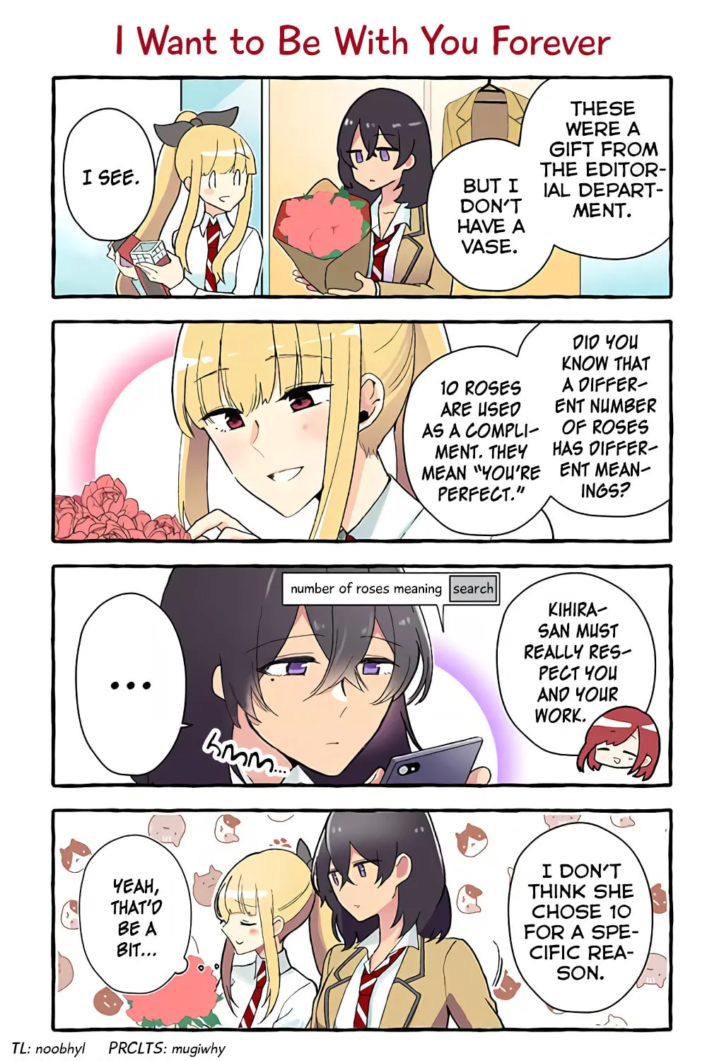 The Results of My Author/Classmate Discovering My Yuri Obsession Chapter 70 page 1 - 