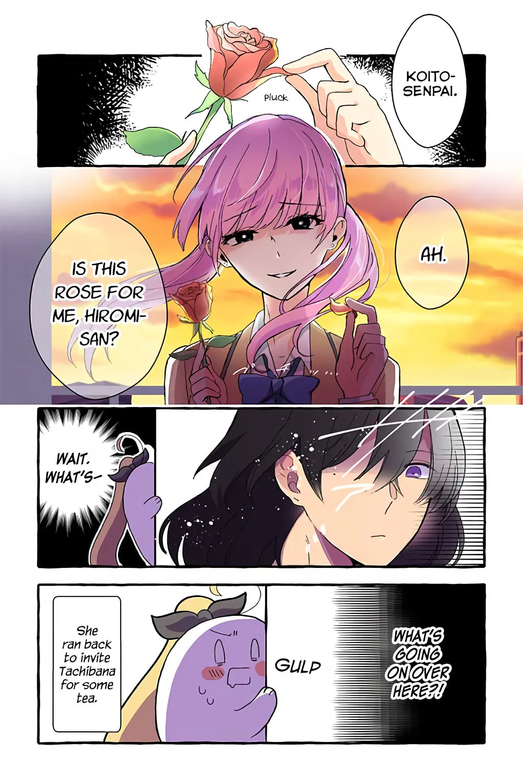 The Results of My Author/Classmate Discovering My Yuri Obsession Chapter 71 page 3 - 