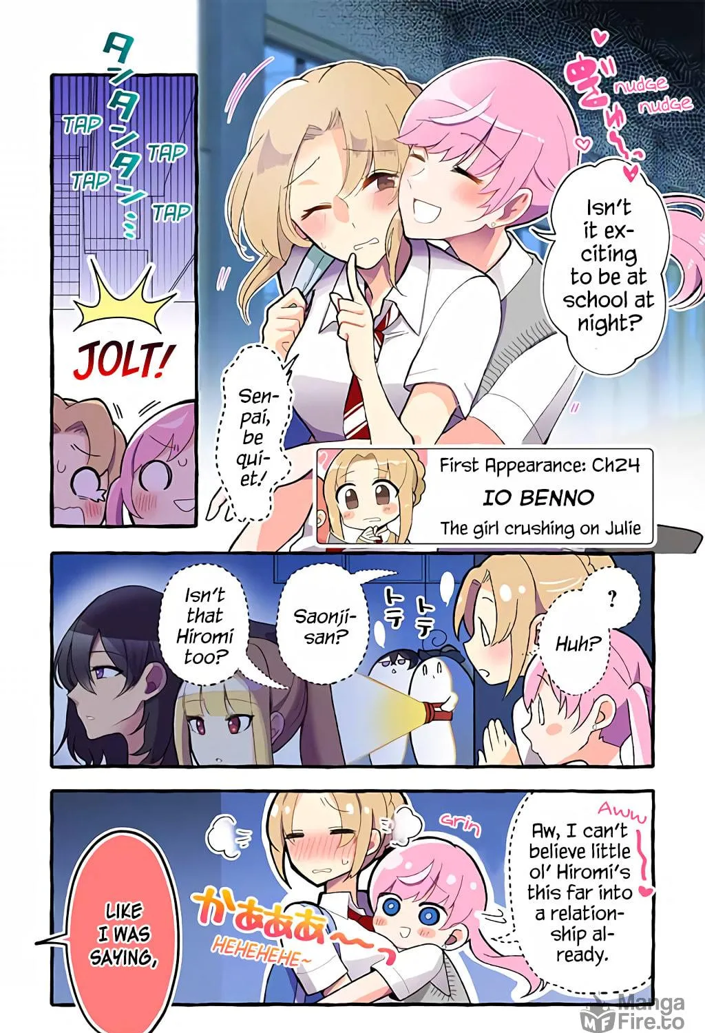 The Results of My Author/Classmate Discovering My Yuri Obsession Chapter 75 page 5 - 