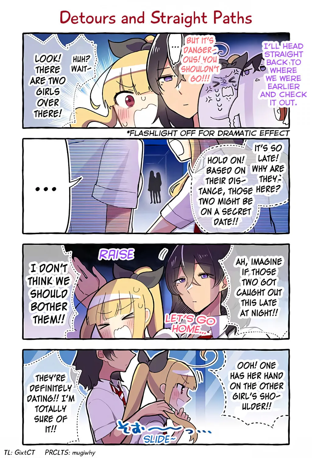 The Results of My Author/Classmate Discovering My Yuri Obsession Chapter 80 page 1 - 