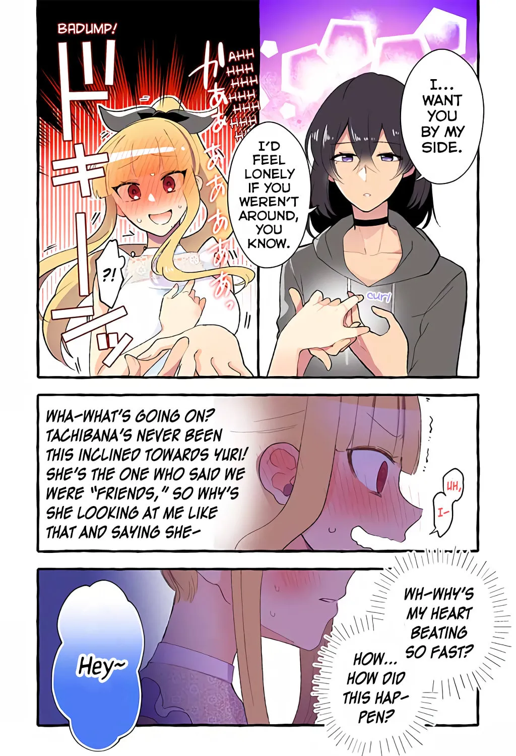 The Results of My Author/Classmate Discovering My Yuri Obsession Chapter 83 page 3 - 