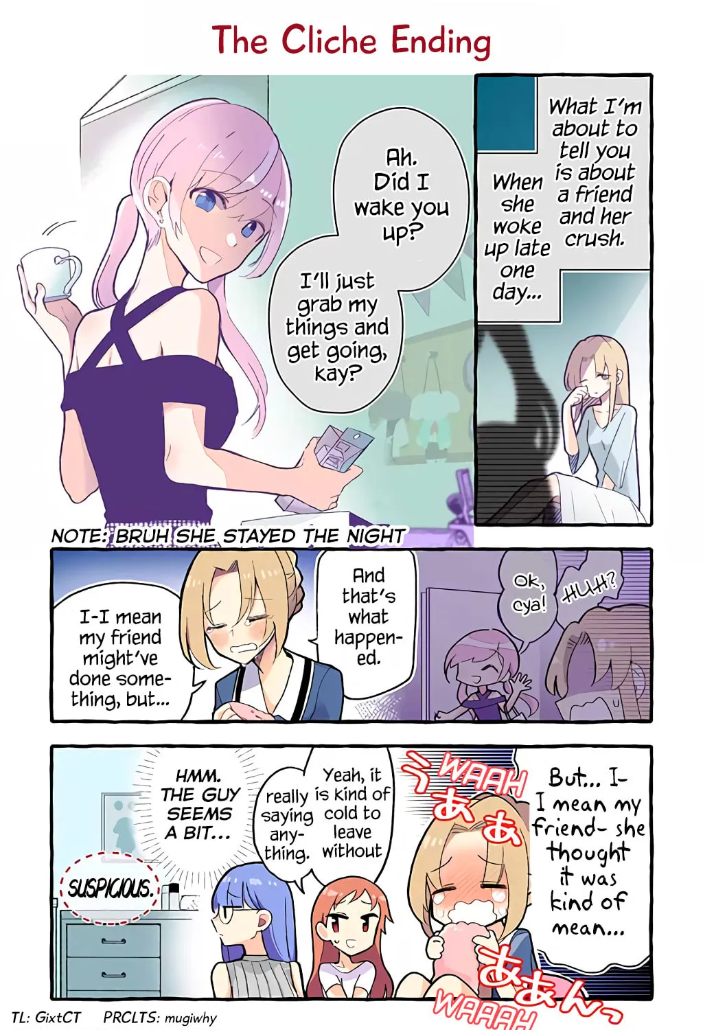 The Results of My Author/Classmate Discovering My Yuri Obsession Chapter 84 page 1 - 