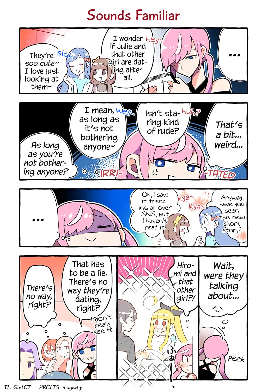 The Results of My Author/Classmate Discovering My Yuri Obsession Chapter 85 page 1 - 