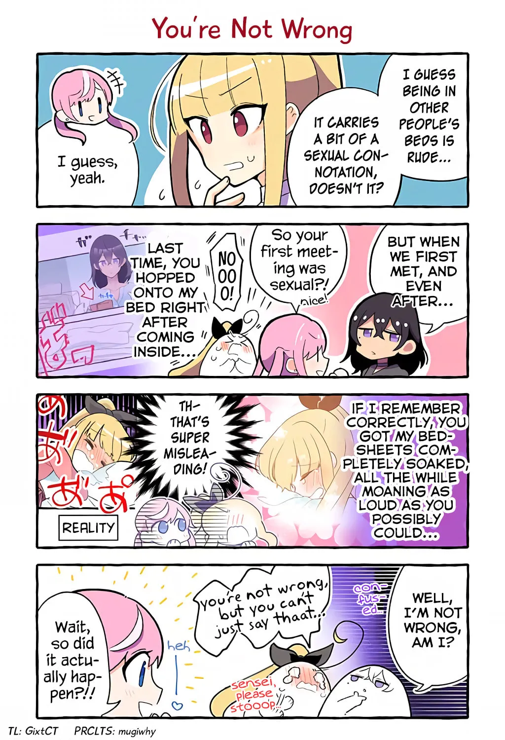 The Results of My Author/Classmate Discovering My Yuri Obsession Chapter 89 page 1 - 