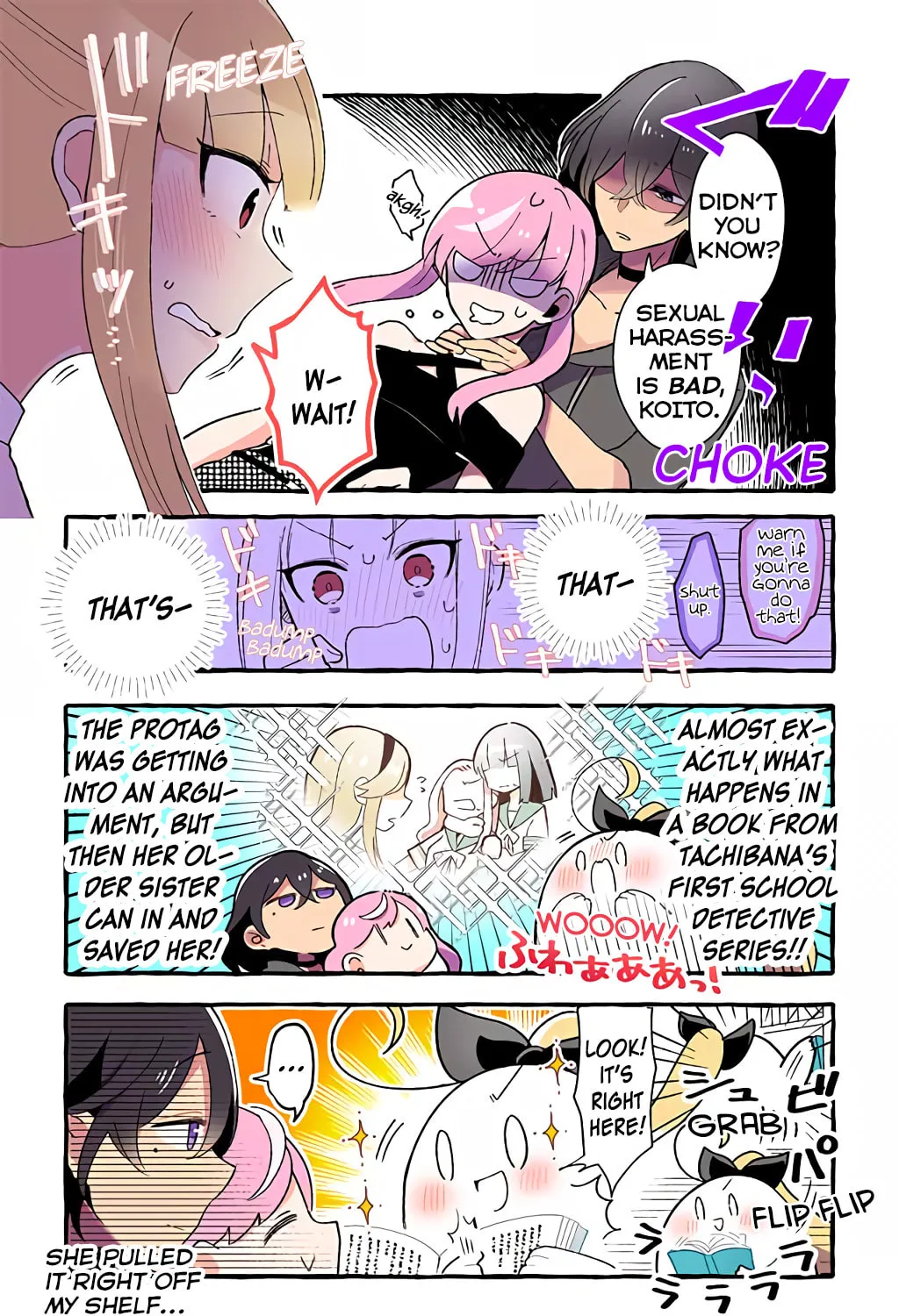 The Results of My Author/Classmate Discovering My Yuri Obsession Chapter 90 page 3 - 