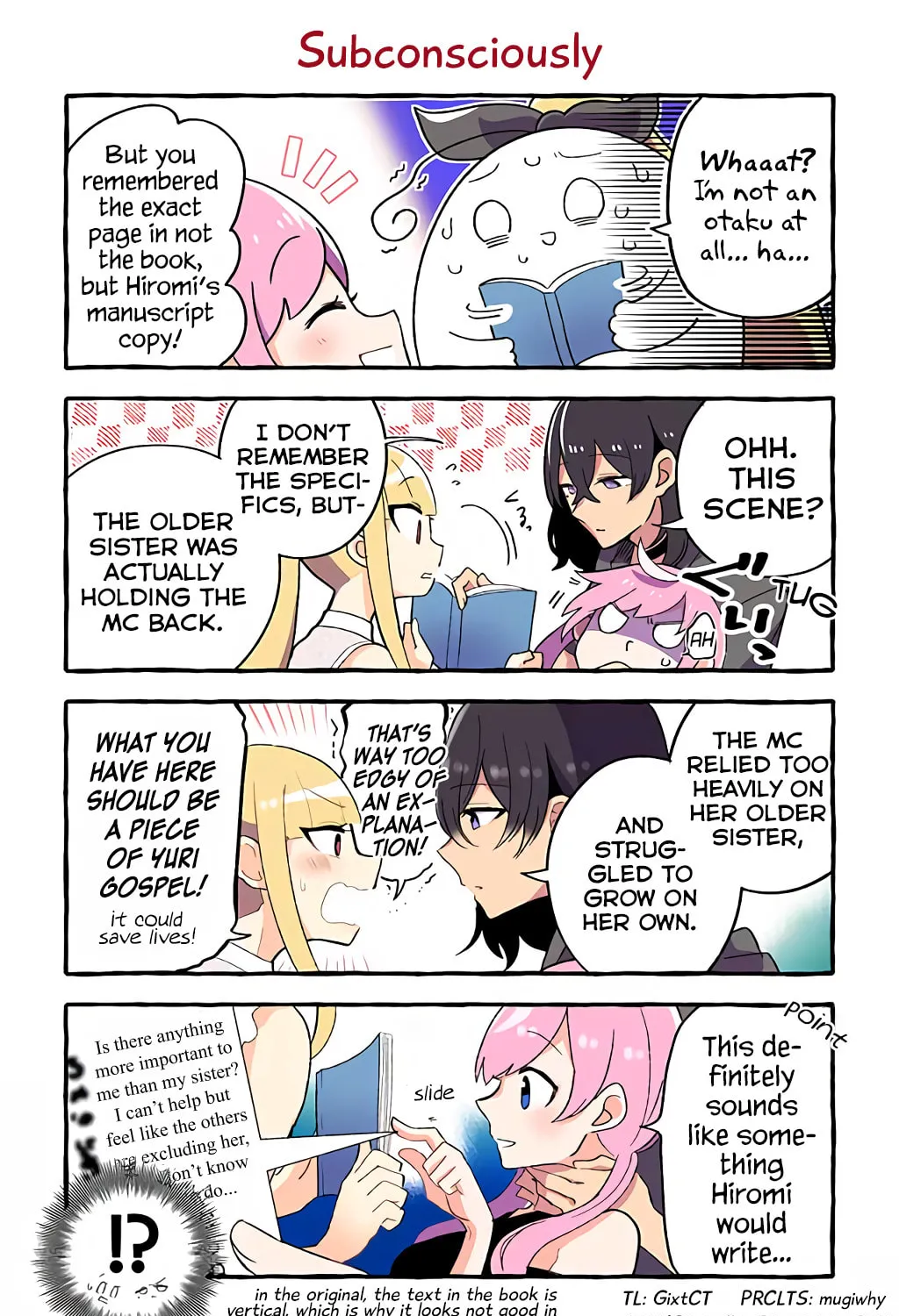 The Results of My Author/Classmate Discovering My Yuri Obsession Chapter 92 page 1 - 