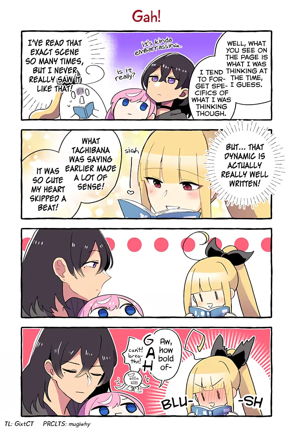 The Results of My Author/Classmate Discovering My Yuri Obsession Chapter 93 page 1 - 