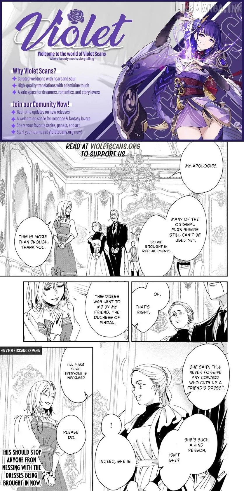 The Return of the First Princess Lucia Chapter 3.2 page 1 - 