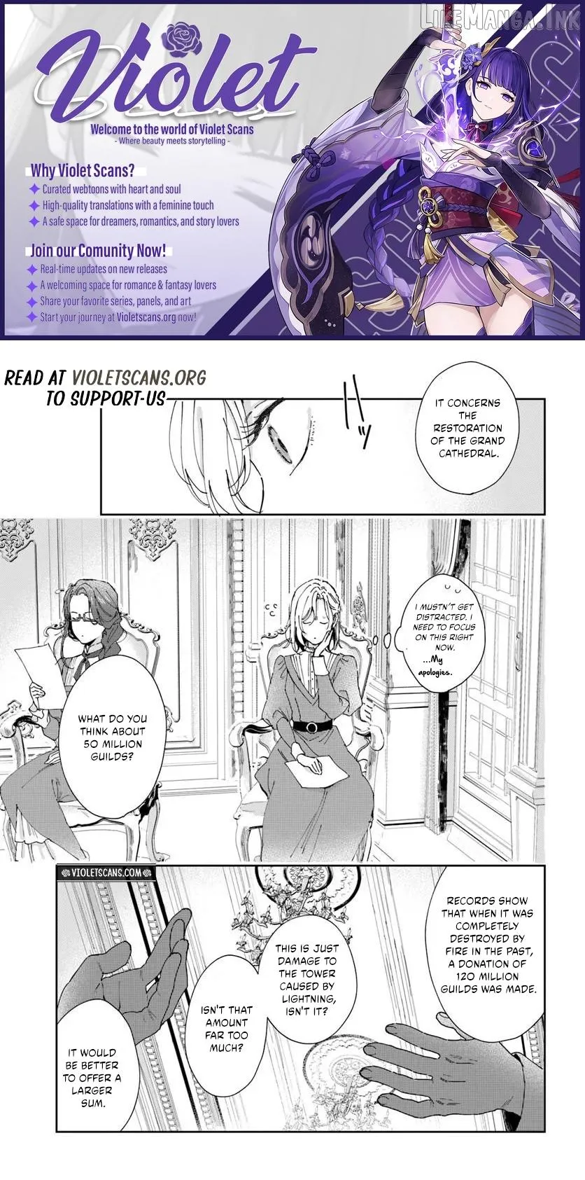 The Return of the First Princess Lucia Chapter 4.2 page 1 - 