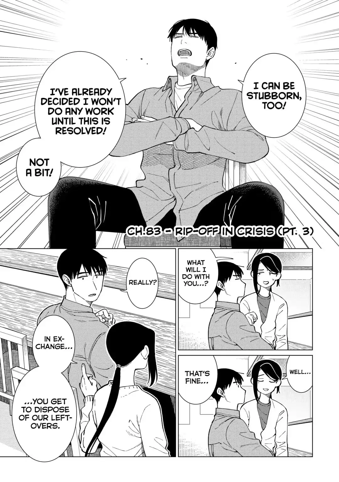 The Rip-Off Izakaya Chapter 83 page 1 - 