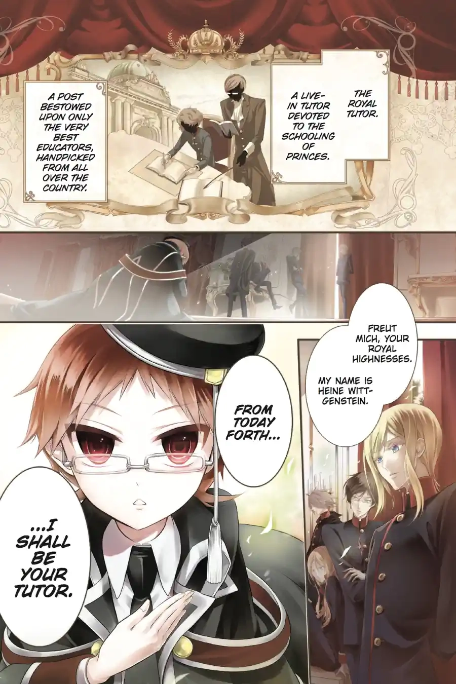 The Royal Tutor Chapter 0.99 page 1 - 