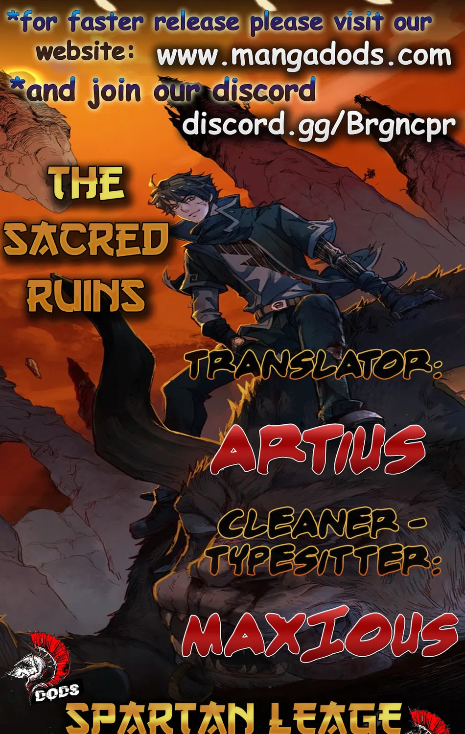 The Sacred Ruins (Colored) Chapter 2 page 1 - 
