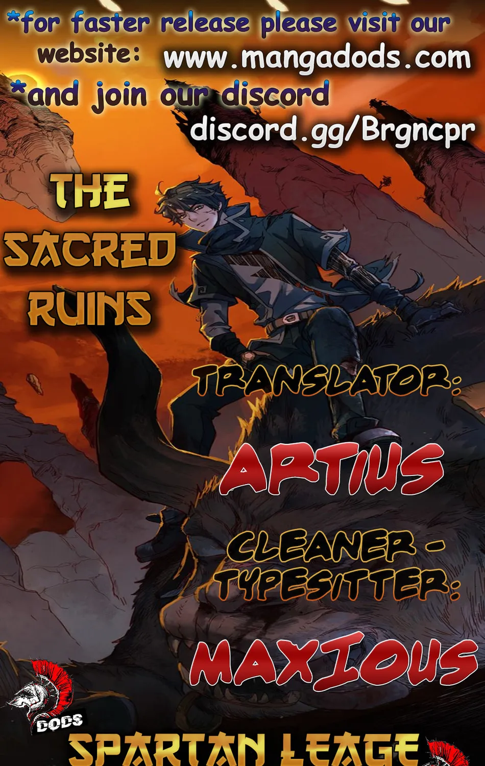 The Sacred Ruins (Colored) Chapter 9 page 1 - 