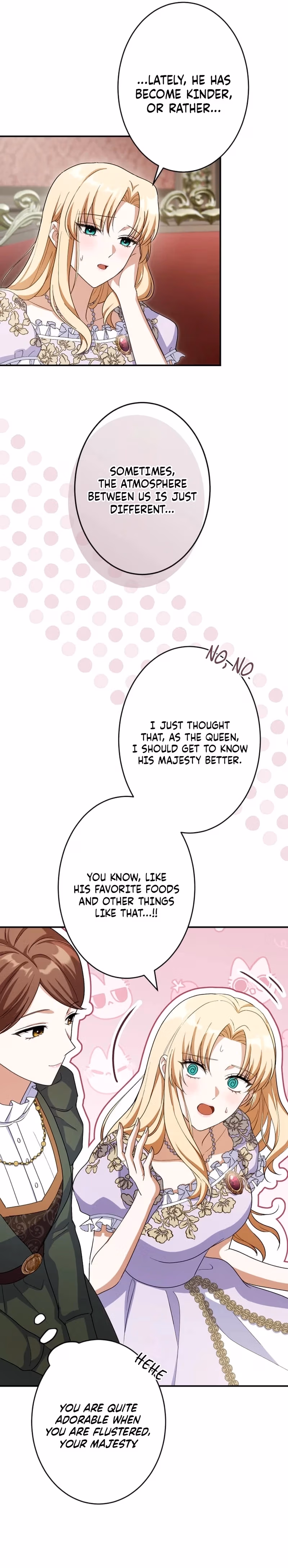 The Substitute Is Doted on by the Cold-Hearted Majesty Chapter 13 page 10 - 