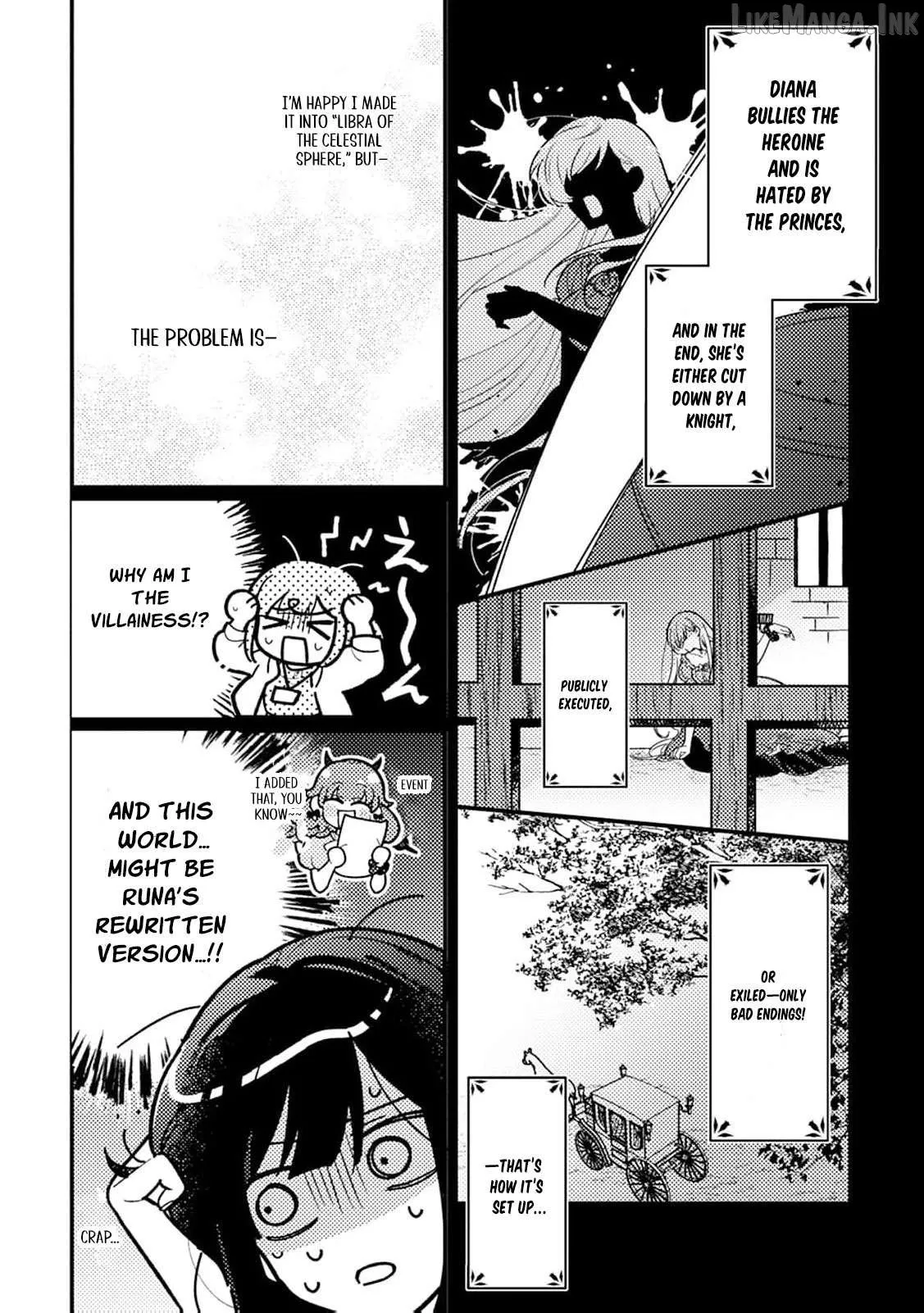 The Serious Villainess Wishes to Be Exiled from the Country Chapter 1 page 13 - 