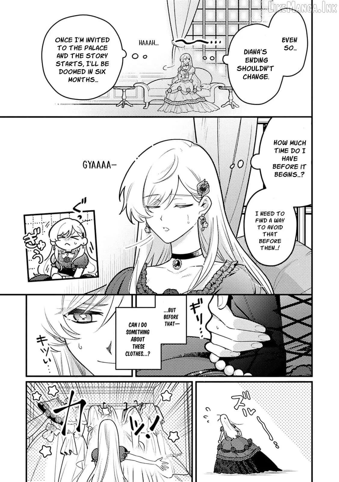 The Serious Villainess Wishes to Be Exiled from the Country Chapter 1 page 14 - 