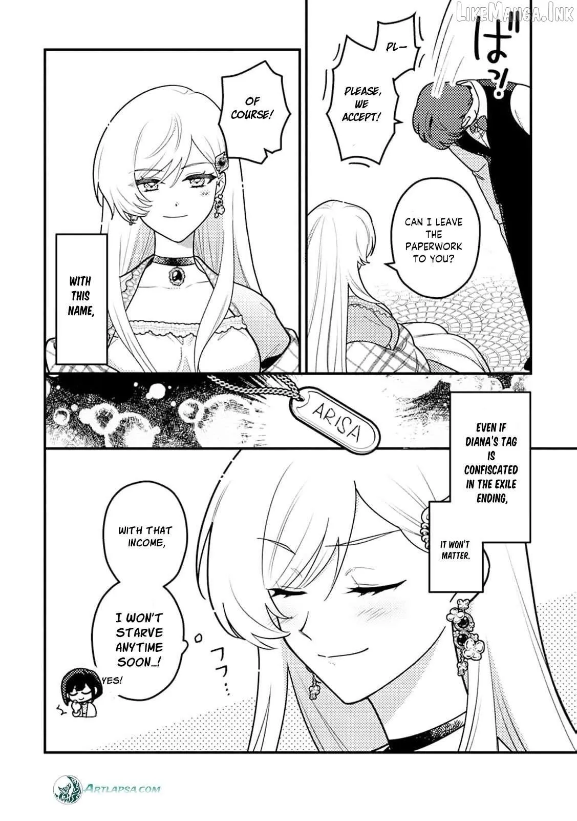 The Serious Villainess Wishes to Be Exiled from the Country Chapter 1 page 31 - 