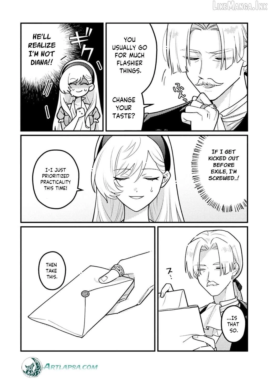The Serious Villainess Wishes to Be Exiled from the Country Chapter 1 page 33 - 