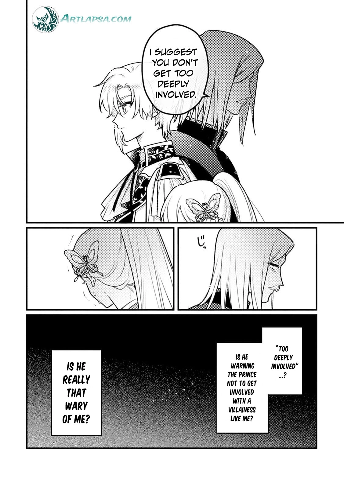 The Serious Villainess Wishes to Be Exiled from the Country Chapter 10 page 32 - 