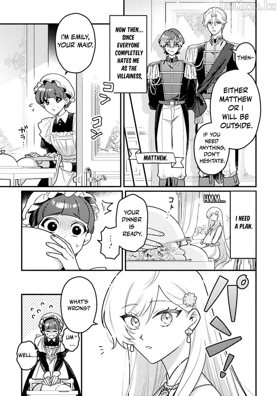 The Serious Villainess Wishes to Be Exiled from the Country Chapter 2 page 20 - 