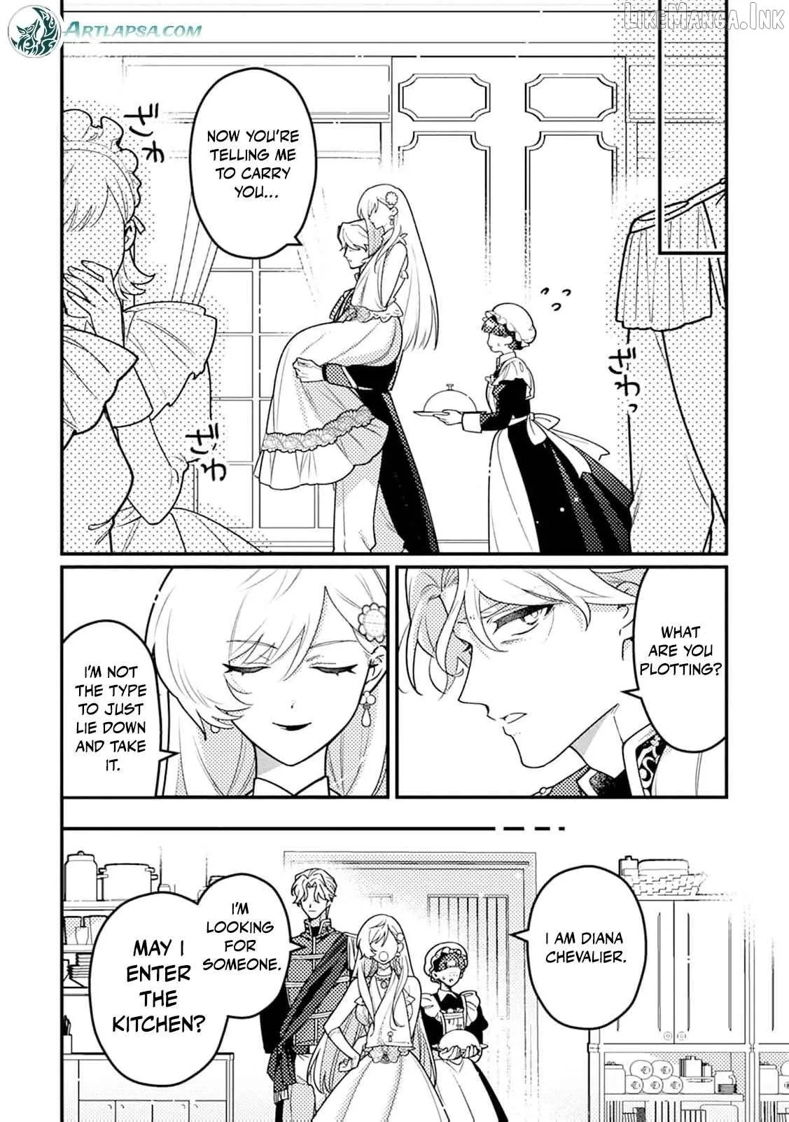 The Serious Villainess Wishes to Be Exiled from the Country Chapter 2 page 23 - 
