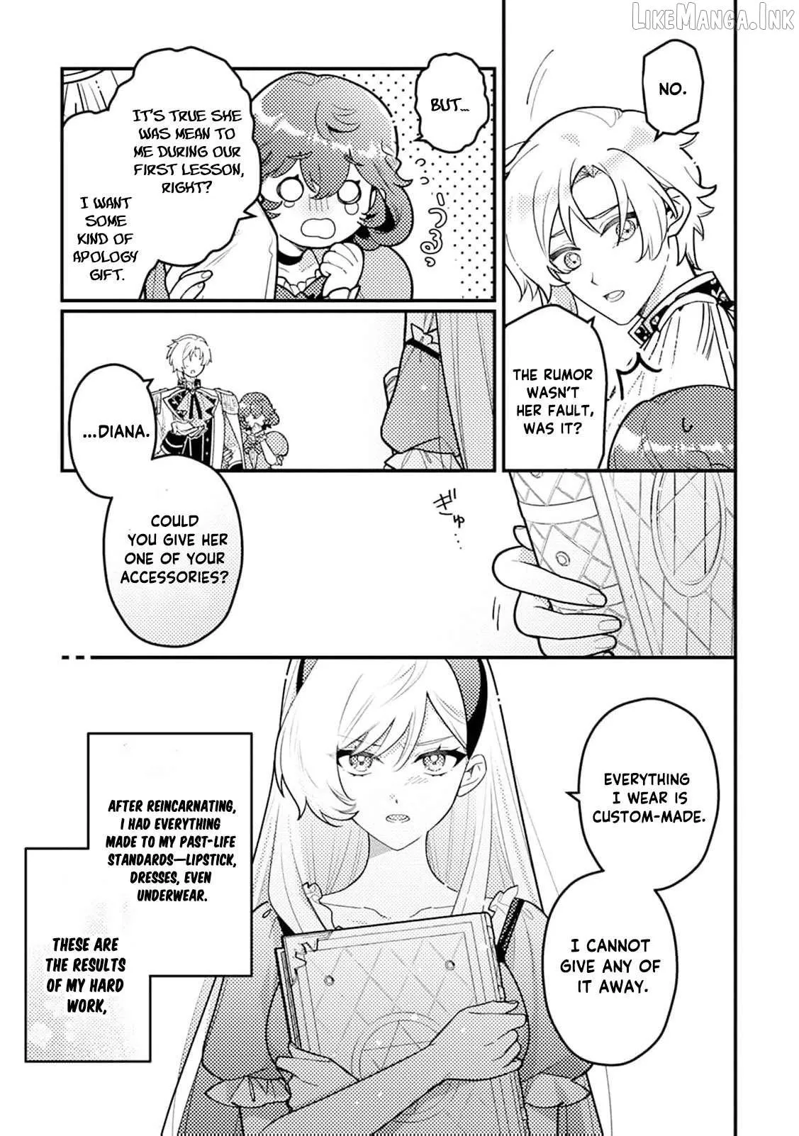 The Serious Villainess Wishes to Be Exiled from the Country Chapter 3 page 32 - 