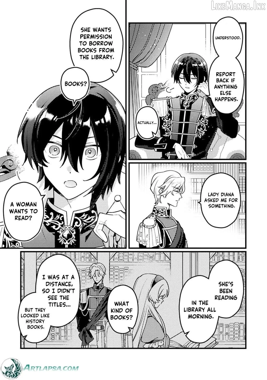 The Serious Villainess Wishes to Be Exiled from the Country Chapter 3 page 6 - 
