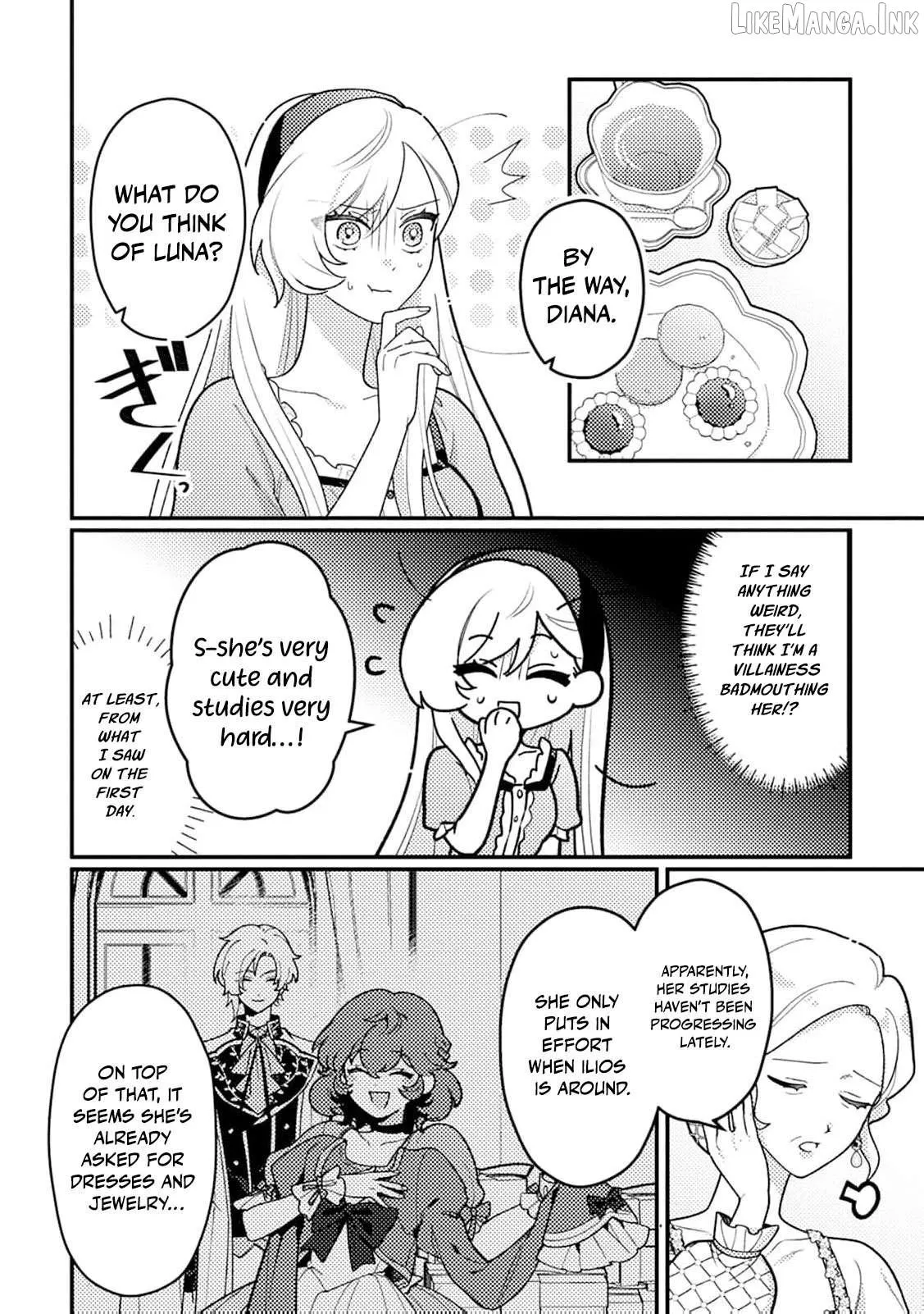 The Serious Villainess Wishes to Be Exiled from the Country Chapter 4 page 13 - 
