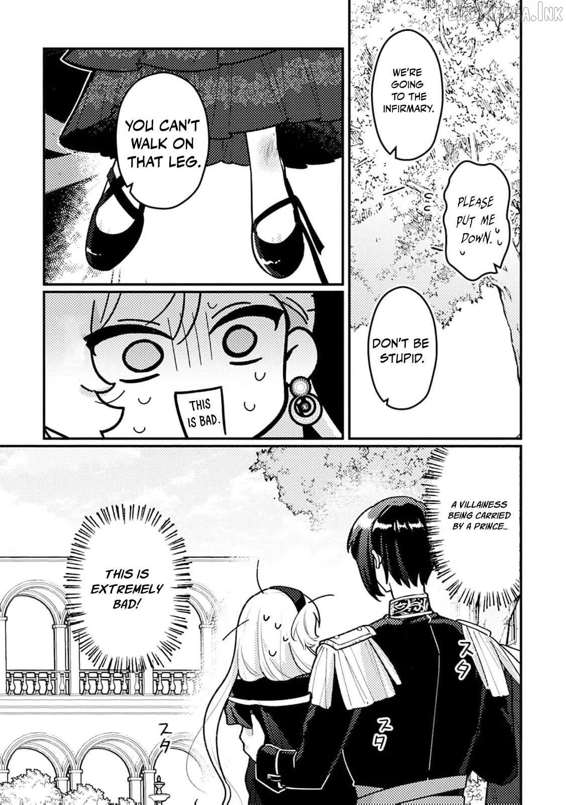 The Serious Villainess Wishes to Be Exiled from the Country Chapter 4 page 34 - 
