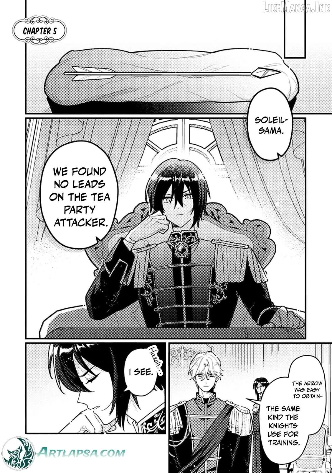 The Serious Villainess Wishes to Be Exiled from the Country Chapter 5 page 4 - 