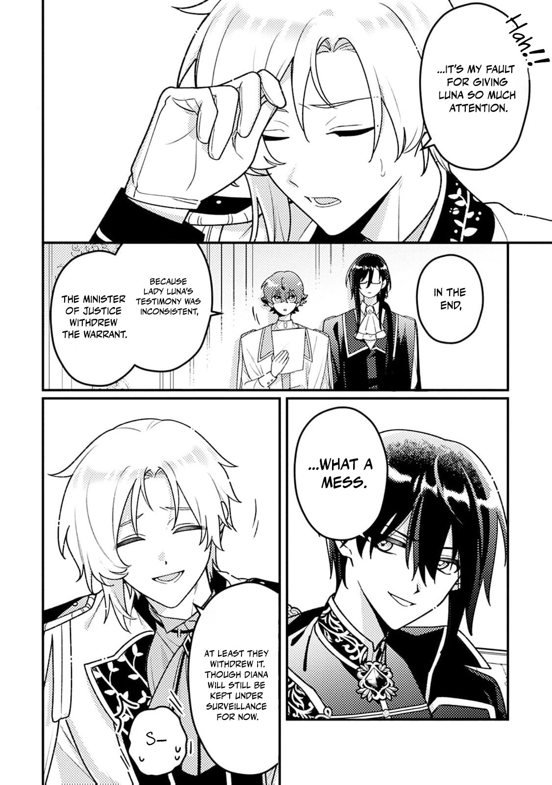 The Serious Villainess Wishes to Be Exiled from the Country Chapter 6 page 21 - 