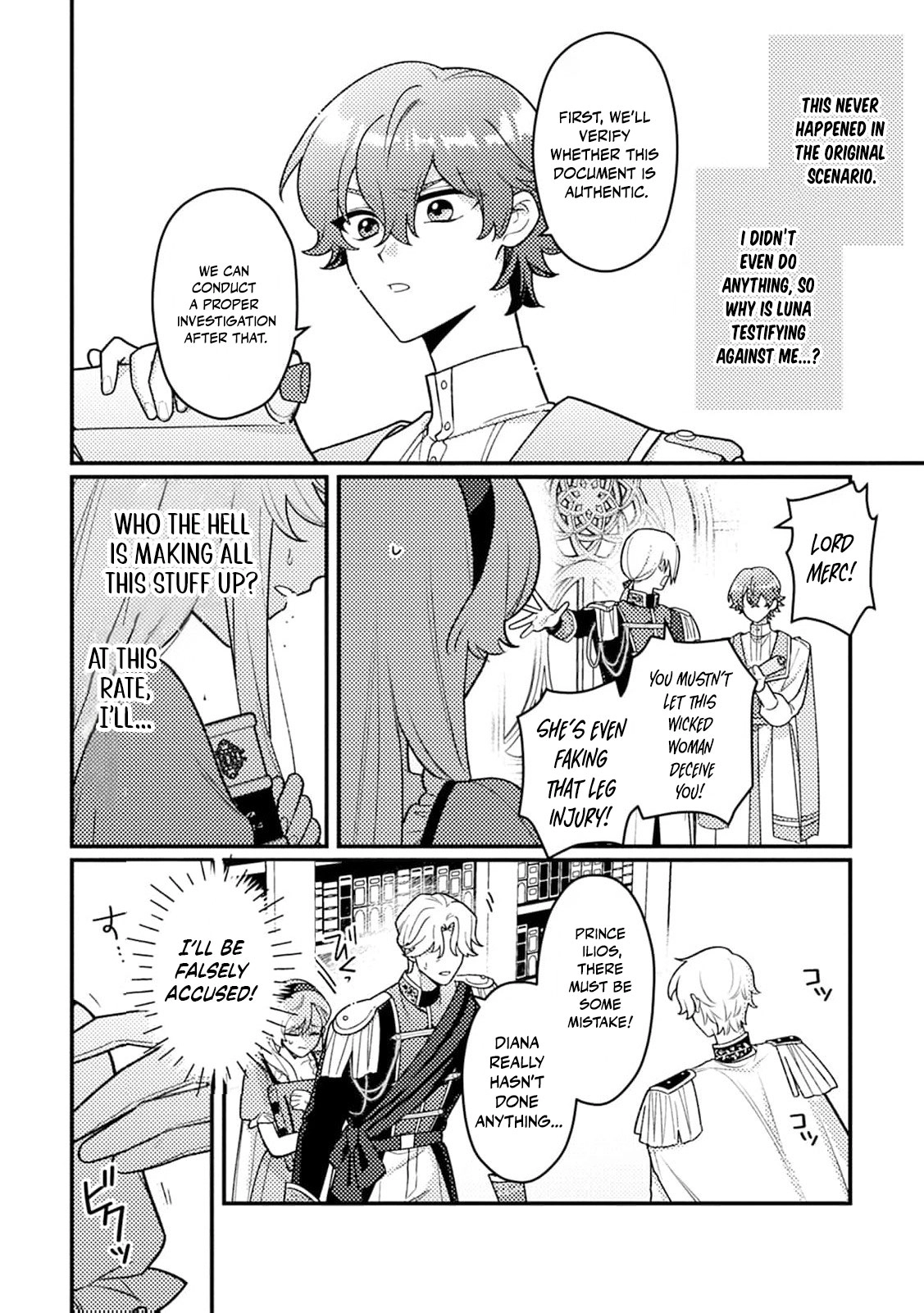 The Serious Villainess Wishes to Be Exiled from the Country Chapter 6 page 9 - 