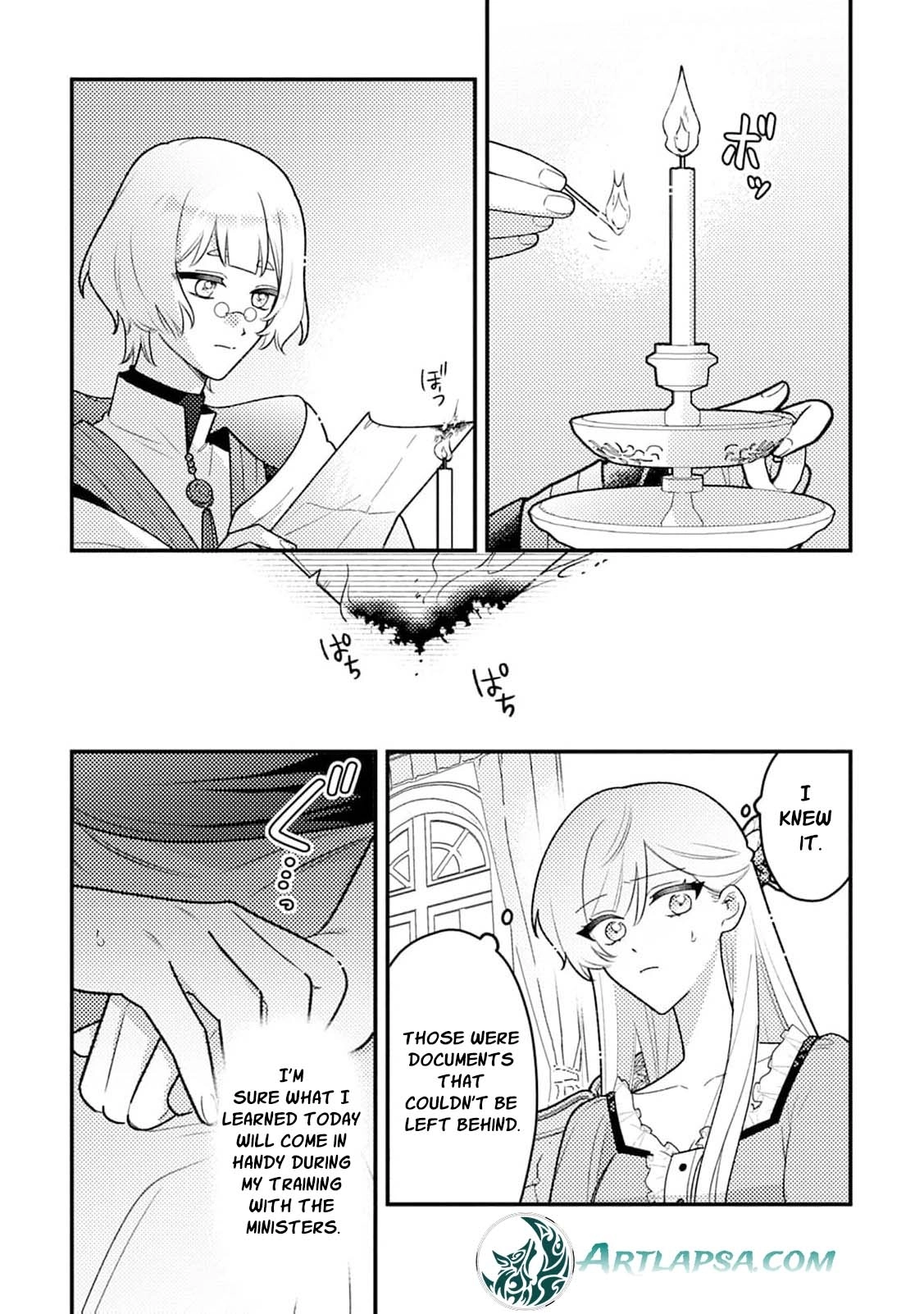 The Serious Villainess Wishes to Be Exiled from the Country Chapter 7 page 11 - 