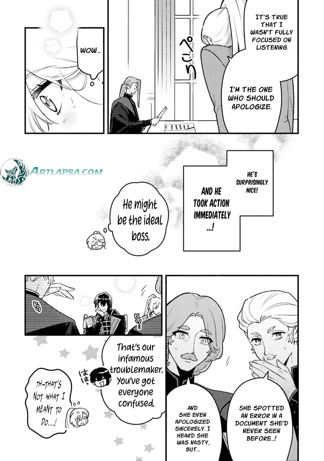 The Serious Villainess Wishes to Be Exiled from the Country Chapter 9 page 12 - 