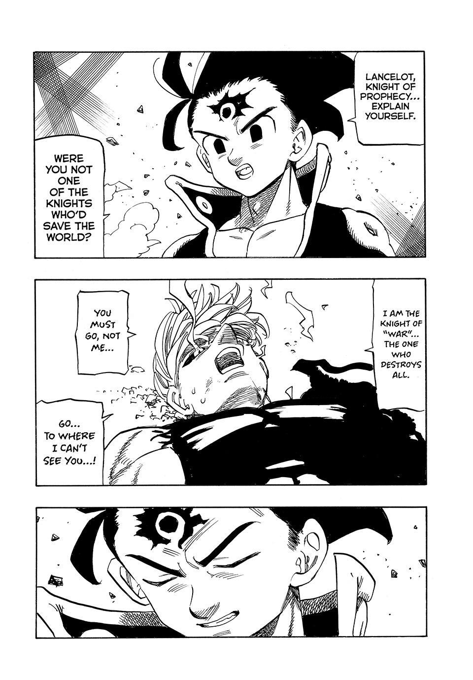The Seven Deadly Sins: Four Knights of the Apocalypse Chapter 257 page 14 - 