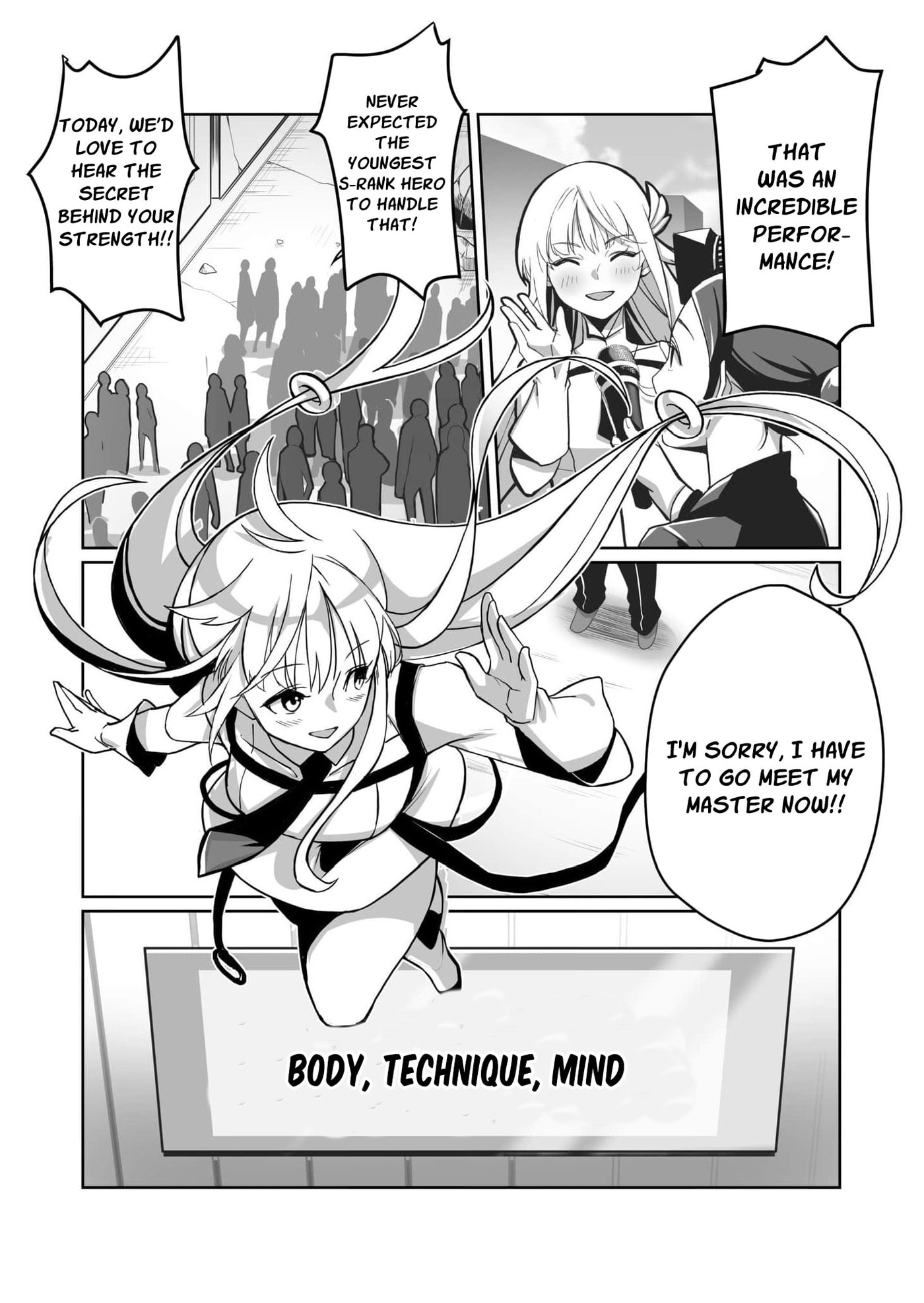 The Shadow Hero, an Old Man: In a World Where Superpowers Are Everything, a Powerless Old Man Is Doted On by His Beloved Disciple and Becomes a Hero from the Shadows Chapter 1 page 11 - 