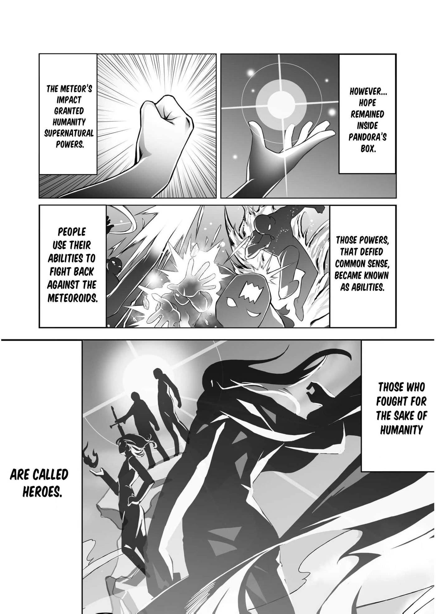 The Shadow Hero, an Old Man: In a World Where Superpowers Are Everything, a Powerless Old Man Is Doted On by His Beloved Disciple and Becomes a Hero from the Shadows Chapter 1 page 18 - 