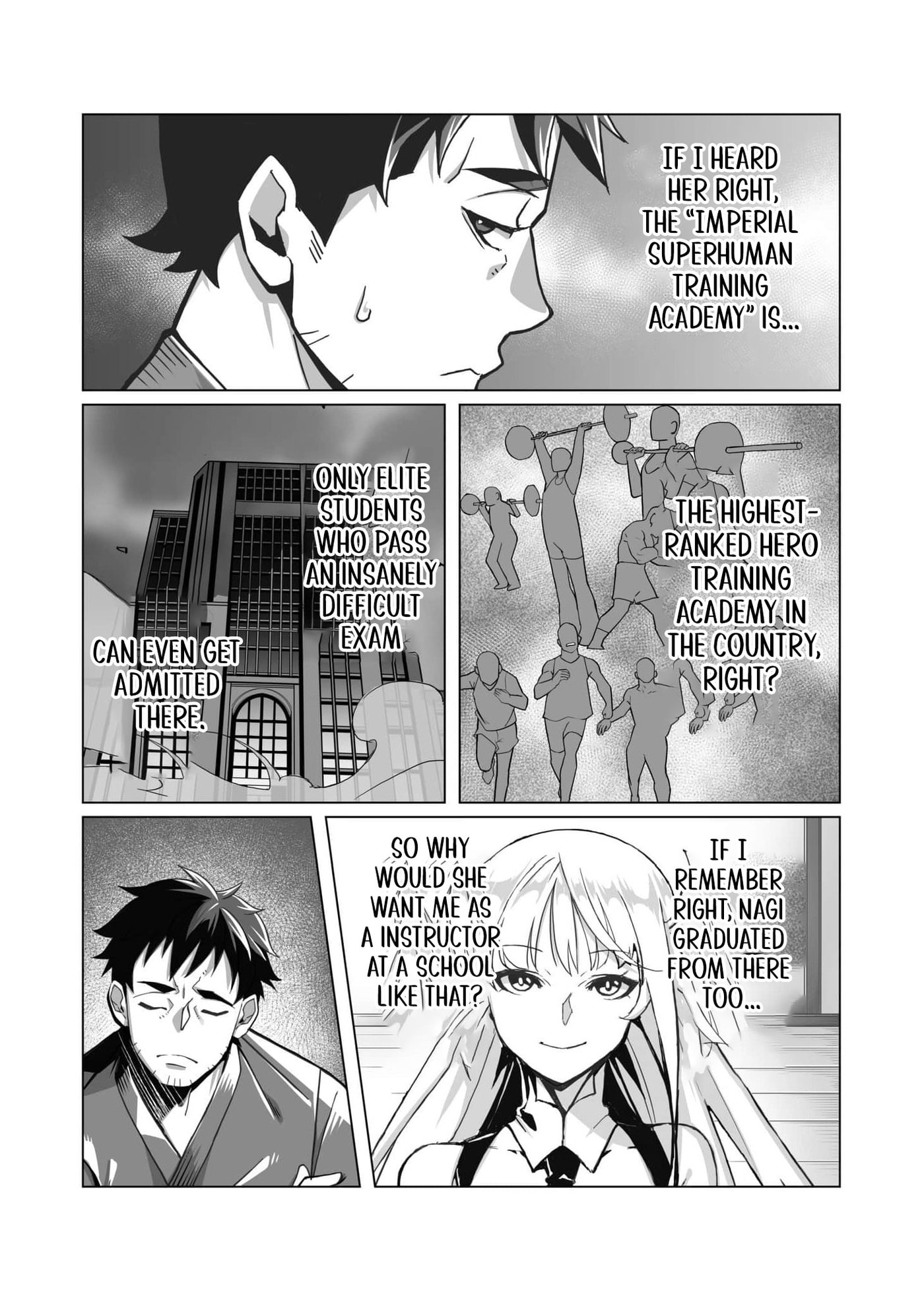 The Shadow Hero, an Old Man: In a World Where Superpowers Are Everything, a Powerless Old Man Is Doted On by His Beloved Disciple and Becomes a Hero from the Shadows Chapter 1 page 22 - 