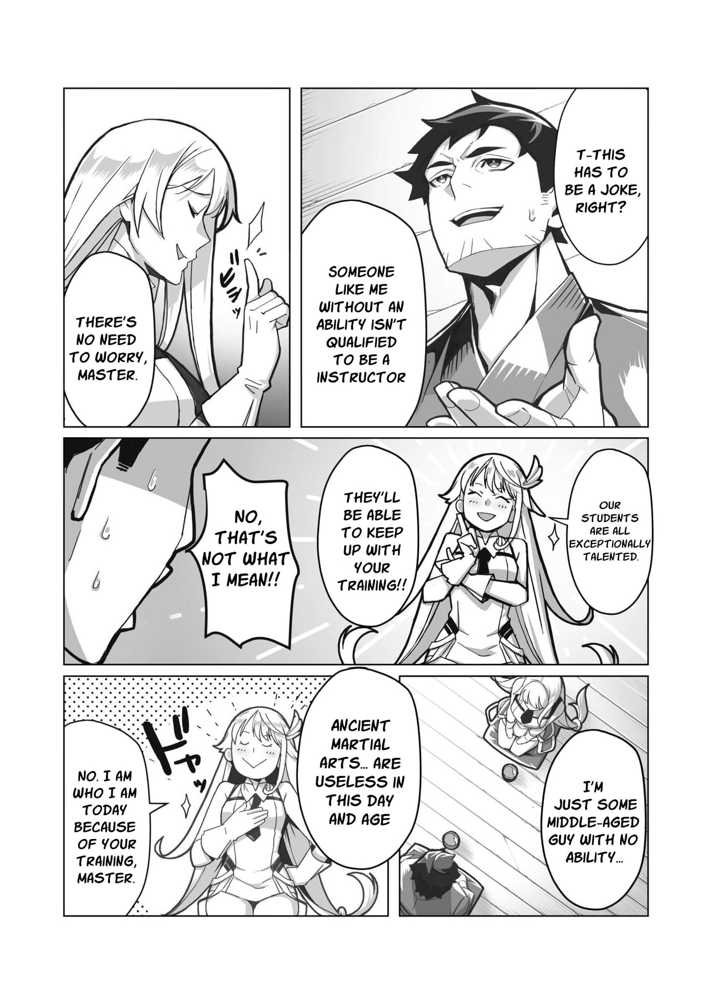 The Shadow Hero, an Old Man: In a World Where Superpowers Are Everything, a Powerless Old Man Is Doted On by His Beloved Disciple and Becomes a Hero from the Shadows Chapter 1 page 23 - 